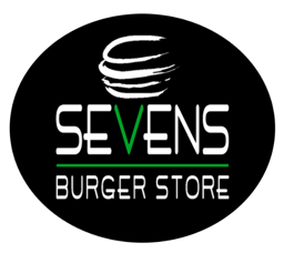 Sevens Burger Store Wuppertal logo.